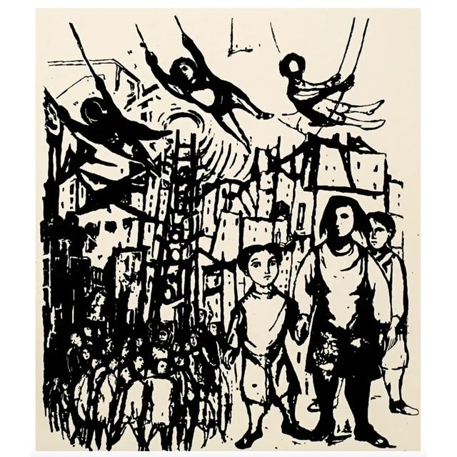 1974 Frank Kleinholz "A Is for Astronauts" Serigraph For Sale - Image 6 of 6