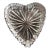 1980s Waterford Crystal Heart Shaped Trinket Holder For Sale