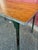 Canteen table dating from the 1950s, 7 units available, multiple sets possible upon request. Signs of wear and scratches...