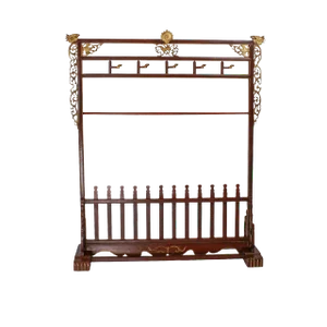 Circa 1900 Late Ching Dynasty Coat & Shoe Rack