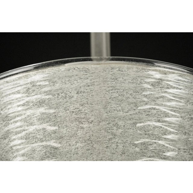 A stunning and rare art deco chandelier designed by ercole barovier, crafted in italy during the 1940s. This exceptional...