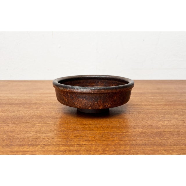 Mid-Century Modern Mid-Century German Studio Pottery Bowl by Volker Ellwanger, 1960s For Sale - Image 3 of 17