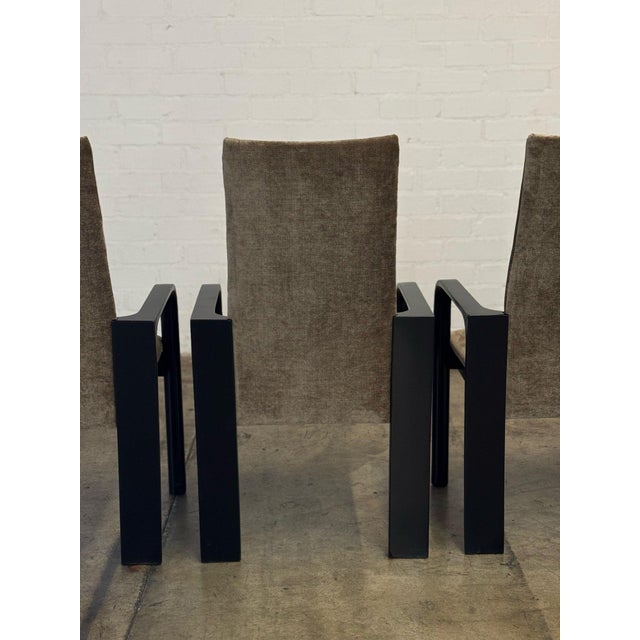 1990s Post Modern Dining Chairs - Set of 4 For Sale - Image 9 of 12