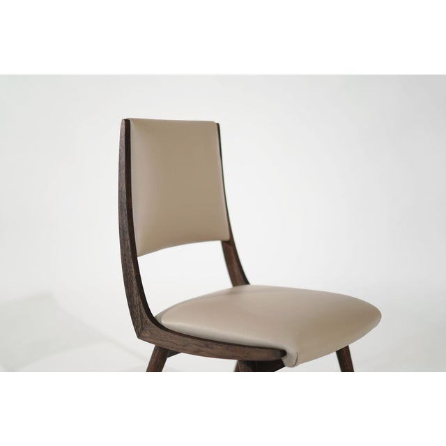 Wood Parisiano Dining Chair in Dark Walnut by Stamford Modern For Sale - Image 7 of 18