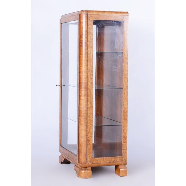 Czech Art Deco Display Cabinet by Jindřich Halabala for Up Závody, 1930s For Sale - Image 3 of 17