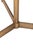 Italian Freestanding Oval Mizar Mirror in Burnished Metal For Sale - Image 4 of 6