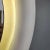 Round White Backlit Mirror, 1970s For Sale - Image 6 of 7