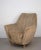Italian production armchair of the 1950s. Fabric and wood. Good conditions, present usury for daily use (see photos)....