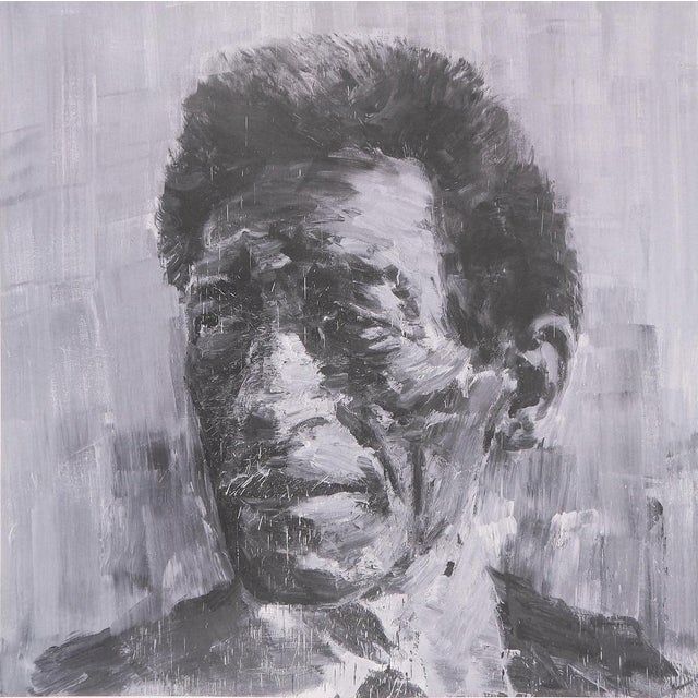 Yan Pei-Ming (1960) Homage to Giacometti Four-color print On wove paper, 65 x 85 cm (approx. 26 x 33 inches) Printed at...