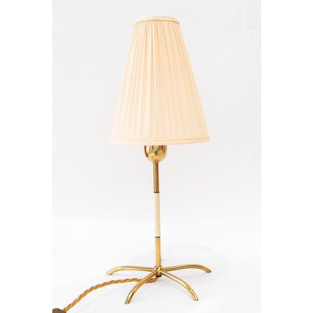 Table Lamp with Fabric Shade by Rupert Nikoll, Vienna, Austria, 1950s For Sale - Image 18 of 18