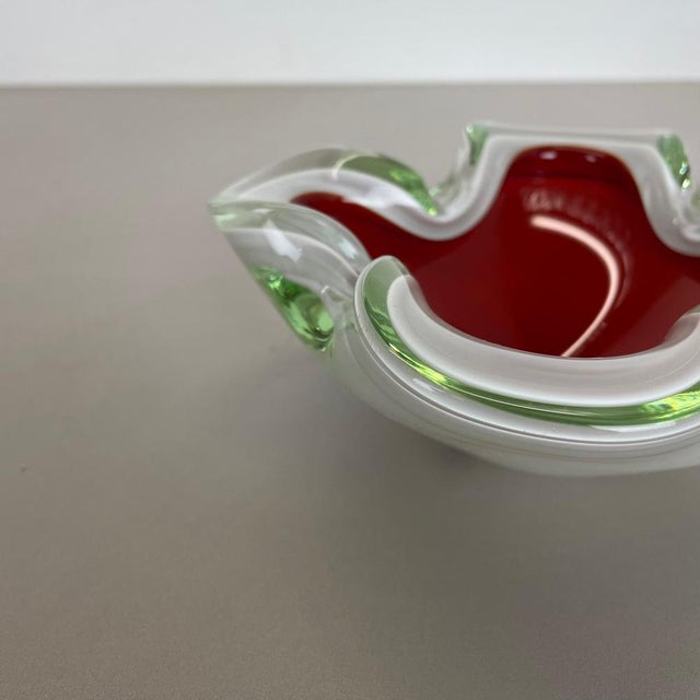 Large Murano Glass Bowl or Ashtray, Italy, 1970s For Sale - Image 6 of 18