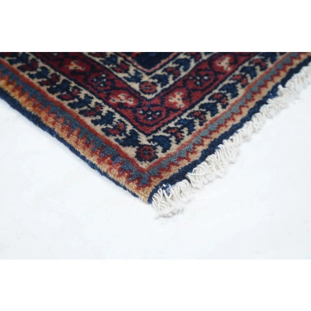 Traditional Antique Sarouk Rug 2' x 4' For Sale - Image 3 of 9