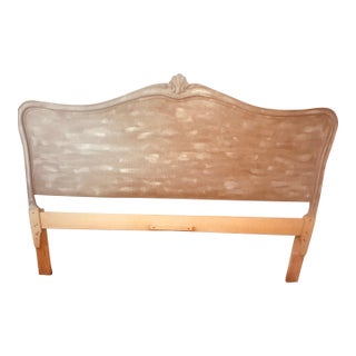 Mid 20th Century King Size Touraine Drexel Gray Washed Patina For Sale
