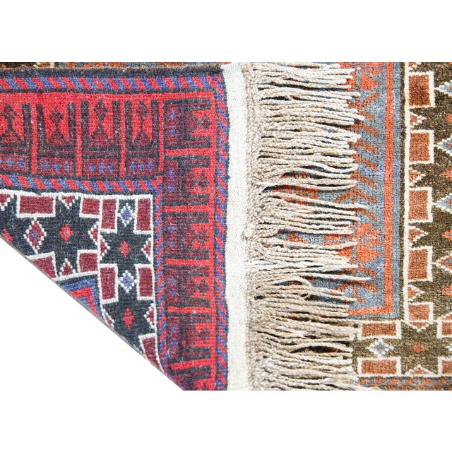 Early 20th Century Baluch Prayer Rug For Sale - Image 16 of 17