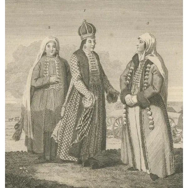 Geissler, Social Hierarchy of the Nagai Tartars, 1800, Paper For Sale - Image 5 of 6