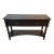 Final Clearance Thru 1/30 Only Ralph Lauren Equestrian Collection Distressed Ebony Sideboard Console of Late 20th Century For Sale