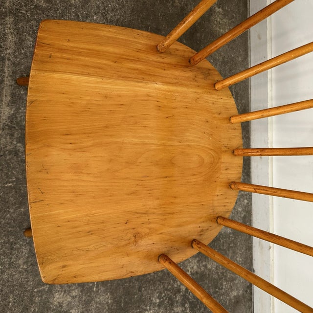 Wood George Nakashima N19 Straight Chair Early 1940’s 451 Example For Sale - Image 7 of 10