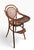 Traditional Antique Bentwood Highchair Att. To Thonet For Sale - Image 3 of 15