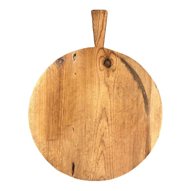 Antique Turkish Cutting Board - 19" For Sale