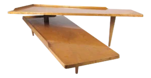 Vintage Modern Pivot Style Coffee Table