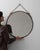 Bronze Circa 1920 French Art Deco Bronze Framed Wall Mirror France 1920s For Sale - Image 8 of 8