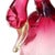 Dark Pink Murano Sommerso Dark to Clear Pink Body Gold Flecks Accents Italian Art Glass Bird Sculpture Figurine For Sale - Image 8 of 8