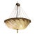 Feneri Lighting & Co. Fortuny-Style Hand-Painted Light Pendant, Vintage For Sale