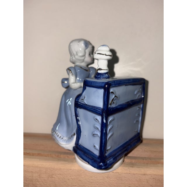 Vintage Ceramic Statue from Capodimonte, 1950 For Sale - Image 4 of 8