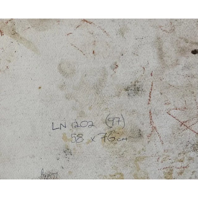 Peter Nabarlambarl, Oeuvre N ° 1202, 1997, Pigment on Paper For Sale - Image 3 of 7