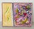 Small mixed media on stretched canvas Abstract painting by Elia.