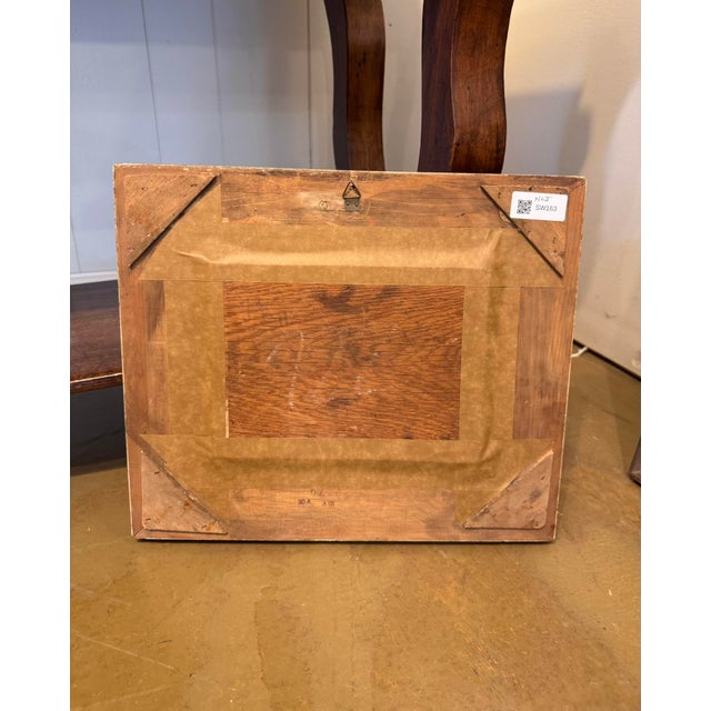 Brown 19th Century Oil on Panel "Feeding Time" For Sale - Image 8 of 8