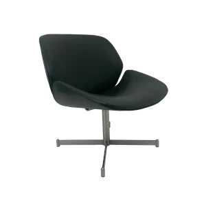 Mid-Century Dutch Exquis Lounge Chair in Dark Green by Geoffrey Harcourt for Artifort, 1960s