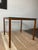 Milo Baughman Mid Century Faux Bois Textured Metal and Glass Side Table, 1980s For Sale - Image 4 of 9