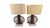 Brown Palecek Woven Rattan & Bamboo Orb Table Lamps With Plaster Bases and Raffia Shades — A Pair For Sale - Image 8 of 10
