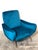 Mid-Century Modern Cobalt Blue Lady Armchair by Marco Zanuso for Arflex, Italy, 1955 For Sale - Image 3 of 14