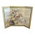 Mid 20th Century Japanese Style Screen Hand Painted by Lucien Leinfelder For Sale