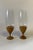 Wood Pair of Danish Mid Century Hurricane Candle Holders For Sale - Image 7 of 9