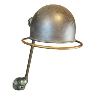 Vintage 1-Arm Jielde Lamp from Jean-Louis Domecq, 1950s For Sale