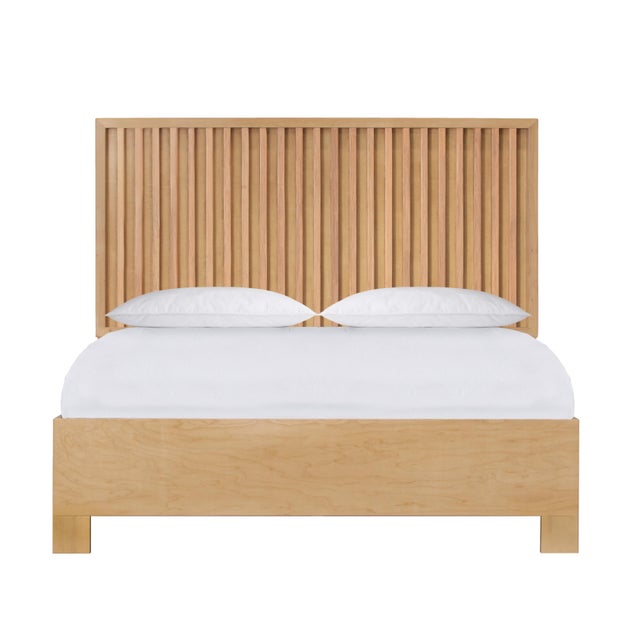 Nova Platform Bed King - Natural For Sale - Image 11 of 11