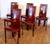 Lara Dining Chairs in Bordeaux Leather by Giorgio Cattelan for Cattelan Italia, 1984, Set of 6 For Sale - Image 9 of 16