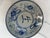 Chinoiserie Collection Vintage Chinese Blue & White Porcelain Small Plates Calligraphy Longevity Symbol Decorative Saucers – Set of 9 For Sale - Image 3 of 12