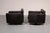 Modern Italian Leather Chairs in Steel by Natuzzi, Italy, 1970, Set of 2 For Sale - Image 6 of 12