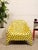 Mid 20th Century Yellow Black Dot Chair For Sale - Image 11 of 12