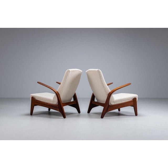 Rastad and Relling Low Back Lounge Chairs Gimson and Slater Norway 1960, Set of 2 For Sale - Image 6 of 14