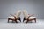 Rastad and Relling Low Back Lounge Chairs Gimson and Slater Norway 1960, Set of 2 For Sale - Image 6 of 14