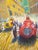 Iryna Kirichenko Car Racing Scene — Original Oil Painting on Canvas For Sale - Image 4 of 8