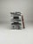 Metal Brutalist Aluminum Candlestick, 1970 For Sale - Image 7 of 13