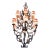 Two Chandeliers From the Acanthus Gold Collection Manufactured by Fine Art Handcrafted Lighting (Style #206740) For Sale
