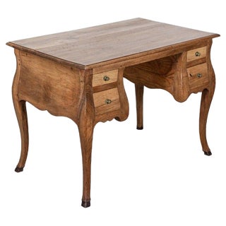 Italian Stripped Walnut Writing Table, 1780s For Sale