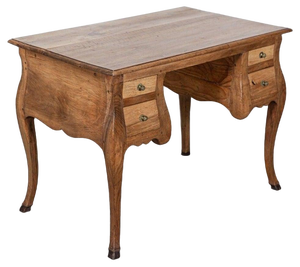 Italian Stripped Walnut Writing Table, 1780s